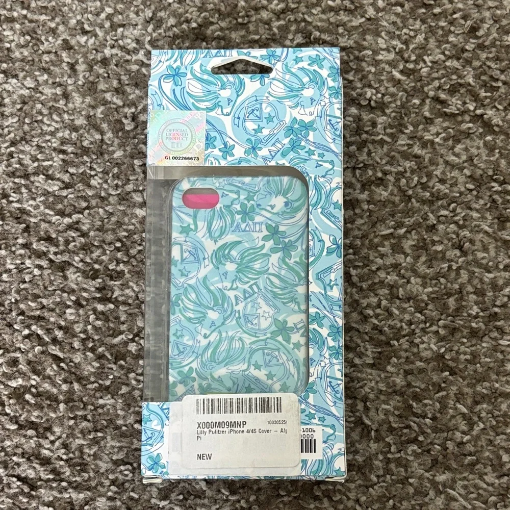 Vintage ADPi Lilly Pulitzer Pink iPhone 4/4S Cover